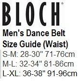 Bloch 3124 Men/'s Nude Dance Support Belt
